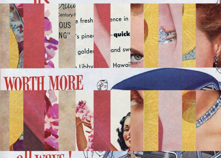 Collage work by Emily Whitacre The power of collage