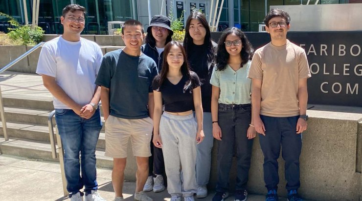 Apprenticeships in Science and Engineering Interns Standing with Mentors