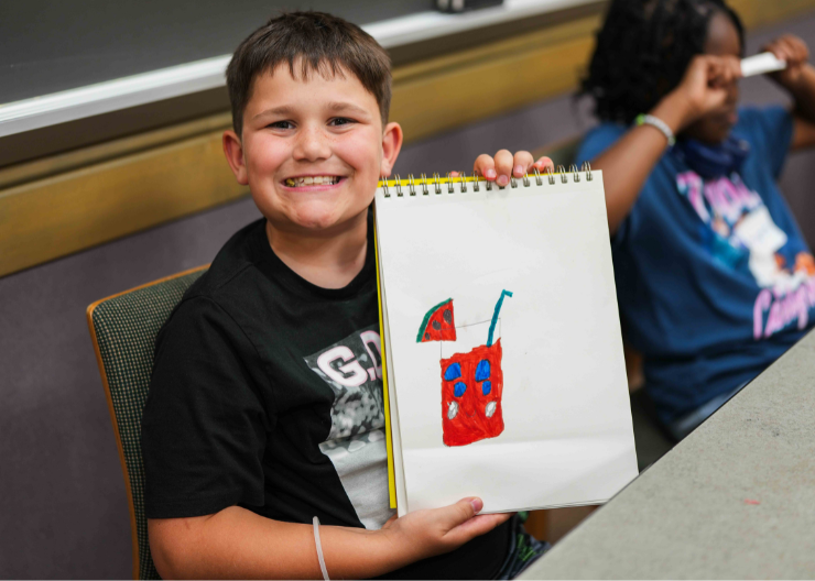 Grade 3-5 art making summer camp