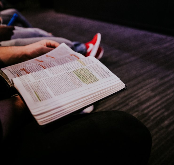 SAT: Evidence Based Reading and Writing Student studying book